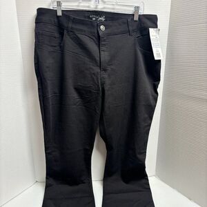 Lee Riders Black Embellished Pocket Jeans NWT: Size 18M - 1488